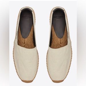 Brand new Saint Laurent espadrilles. Dust bag included. No box.